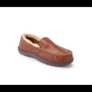 New in box Men’s Haggar smooth Venetian slippers